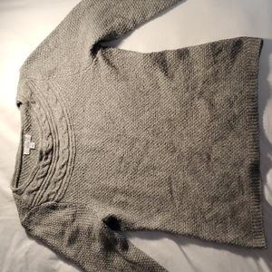 Gray sweater